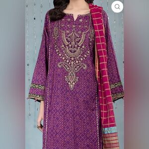 3 pc lawn suit Maria b